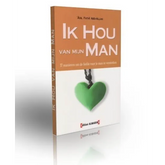 Dutch boek met een groene hart pendant uit het product Ik hou van mijn man